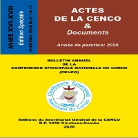 Actes de la CENCO et Documents N°16-17